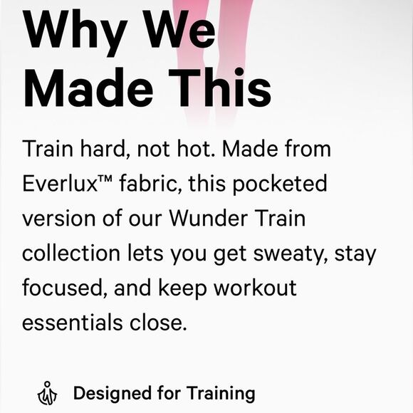 NWT Sz 14 - 28" WUNDER TRAIN HR TIGHT 28” - Pink Dragonfruit PDRA - Lululemon - Picture 6 of 14